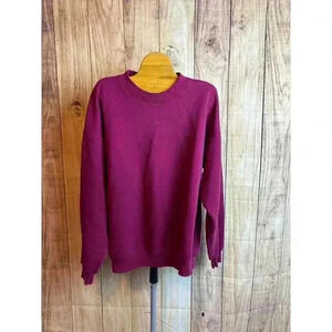 Vintage JcPenney USA Olympic Crewneck Sweatshirt Maroon Women's Size L